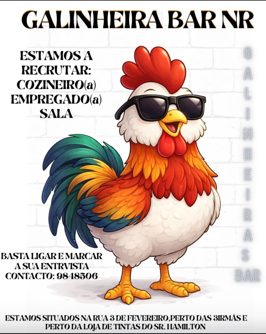 Recrutamento – Galinheira Bar NR