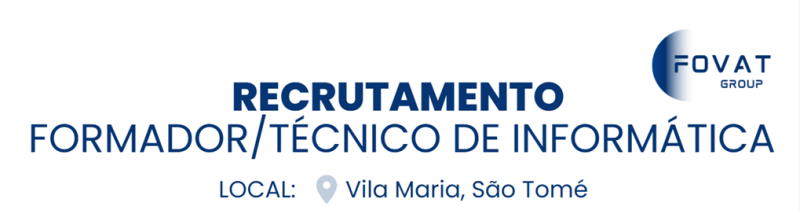 Recrutamento: Formador/Técnico de informática