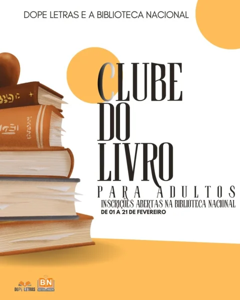 Inscrição Para Clube de leitura para adultos na Biblioteca Nacional