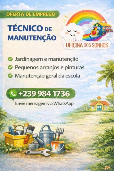 Vaga Para Técnico De Manutenção de um Espaço Escolar
