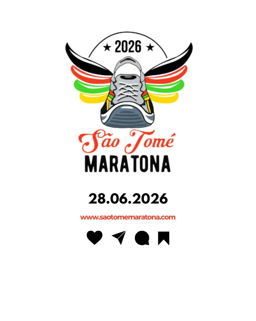 São Tomé Maratona 2026 - Corra no Centro do Mundo