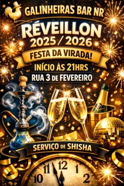 Réveillon 2025/2026 – Festa da Virada