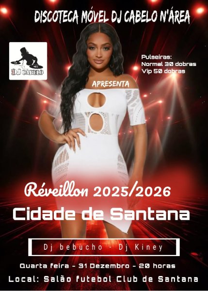 Réveillon 2025/2026 – Cidade de Santana