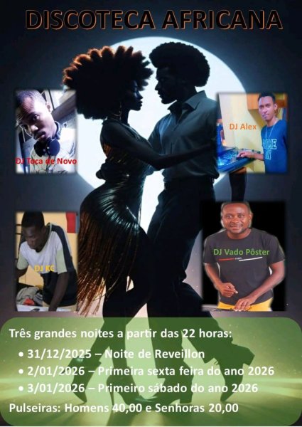 Réveillon -  Discoteca Africana