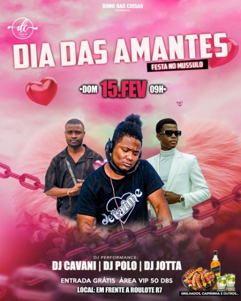 Dia das Amantes – Festa no Mussulo