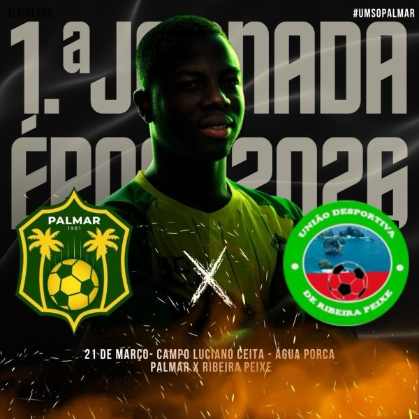 1ª Jornada do Campeonato – Palmar vs Ribeira Peixe.